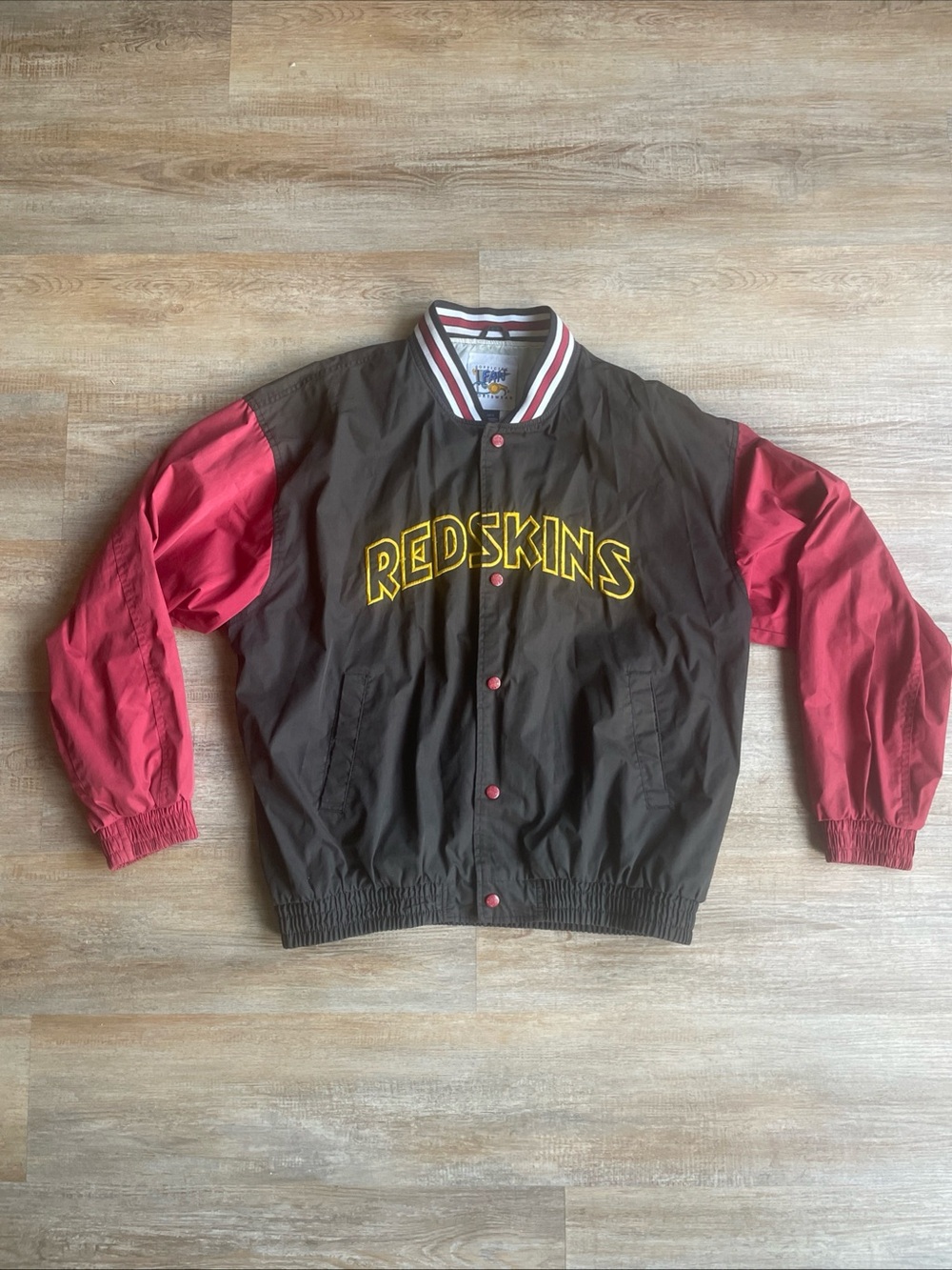 Vintage Washington Redskins Official Fan Sportswear Jacket Large Bomber